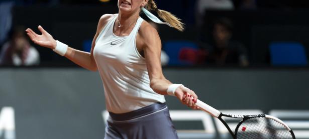 一竞技电竞-科维托娃在MAD比赛中败北，出色防守引发热议！的简单介绍